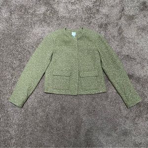 A New Day Size 2 Aquatic Green Jacket NWT